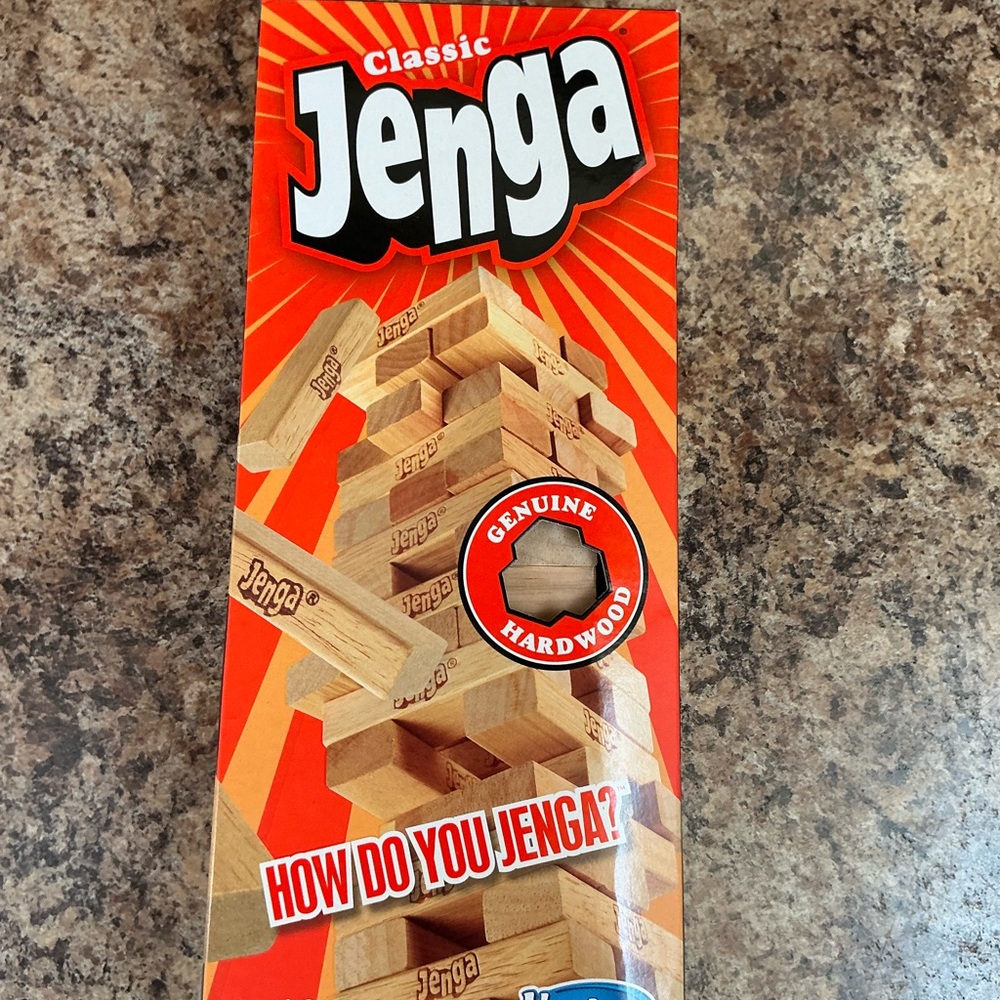 Hasbro Jenga Game Stacking Game